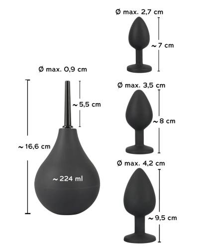 Black Velvet 4 dílná sada