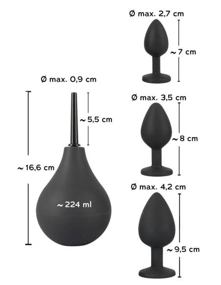 Black Velvet 4 dílná sada