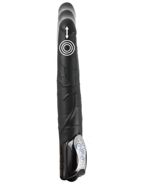 Vibrátor s posuvným pohybem You2Toys Push černý
