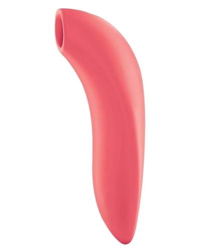 Nabíjecí vodotěsný smart stimulátor klitorisu We-Vibe Melt korálový