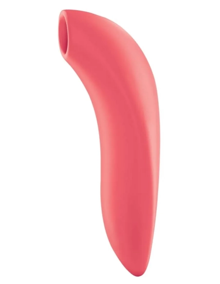 Nabíjecí vodotěsný smart stimulátor klitorisu We-Vibe Melt korálový