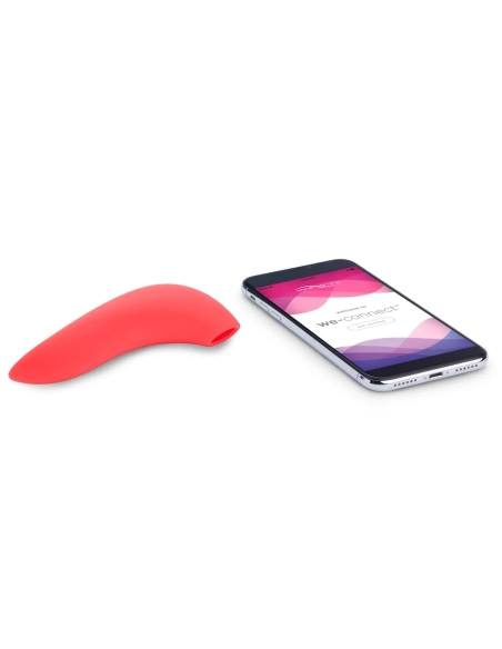 We-Vibe Melt – nabíjecí vodotěsný smart stimulátor klitorisu korálový