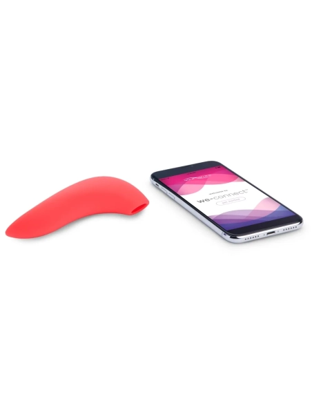 We-Vibe Melt – nabíjecí vodotěsný smart stimulátor klitorisu korálový