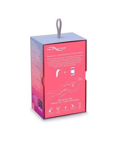 We-Vibe Melt – nabíjecí vodotěsný smart stimulátor klitorisu korálový