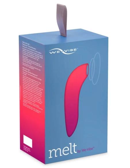 We-Vibe Melt – nabíjecí vodotěsný smart stimulátor klitorisu korálový