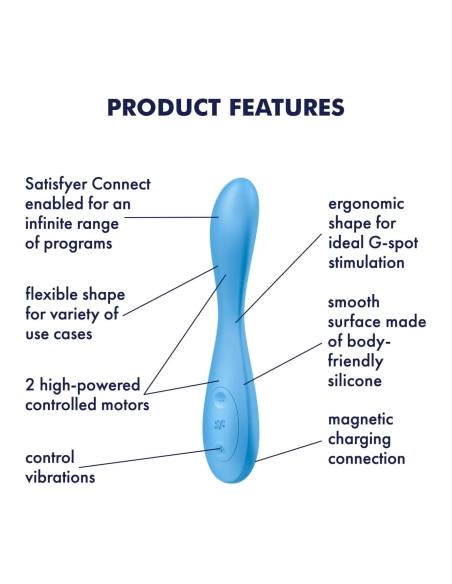 Silikonový vibrátor Satisfyer G-Spot Flex 4+