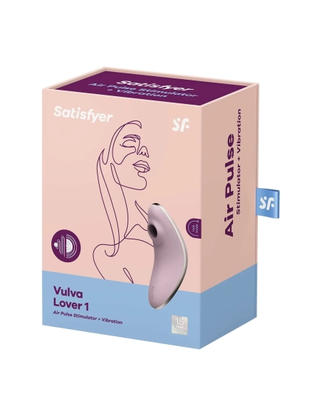 Vibrátor na klitoris Satisfyer Vulva Lover 1 violet