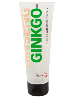 Lubrikační gel na vodní bázi Just Play Ginseng Ginkgo 80ml