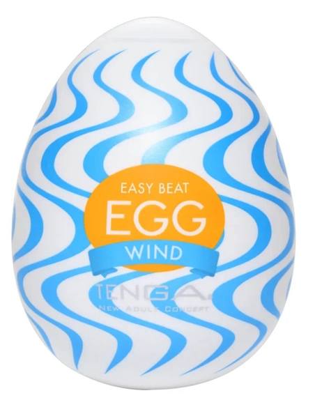 Masturbátor vajíčko TENGA Egg Wind 1ks