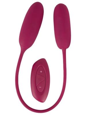 Smile Love Egg Duo vajíčko nabíjecí, bezdrátové ovládání, vodotěsné