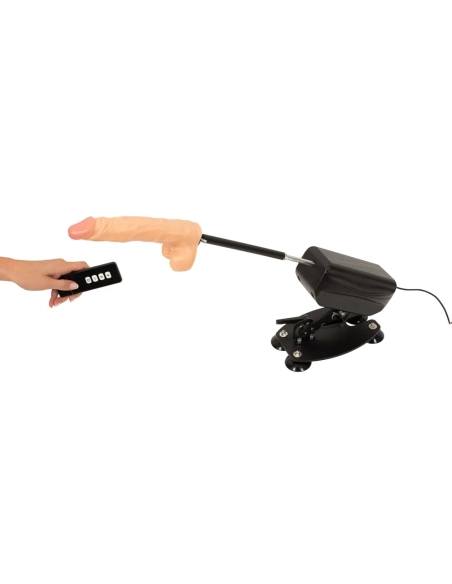 Šukácí stroj The Banger RC Fucking Machine se 2 vibrátory a kundičkou