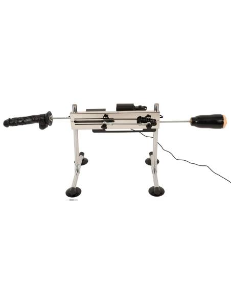 šukací stroj The Banger DS Fucking Machine se 2 vibrátory a kundičkou