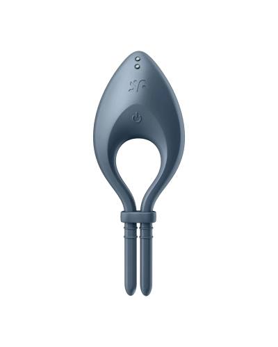 Nabíjecí smart vibrační erekční kroužek na penis Satisfyer Bullseye