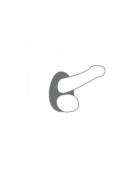 Dvojitý kroužek na penis a varlata Dorcel Liquid-soft Teardrop
