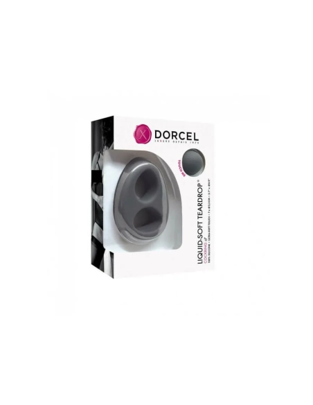 Dvojitý kroužek na penis a varlata Dorcel Liquid-soft Teardrop