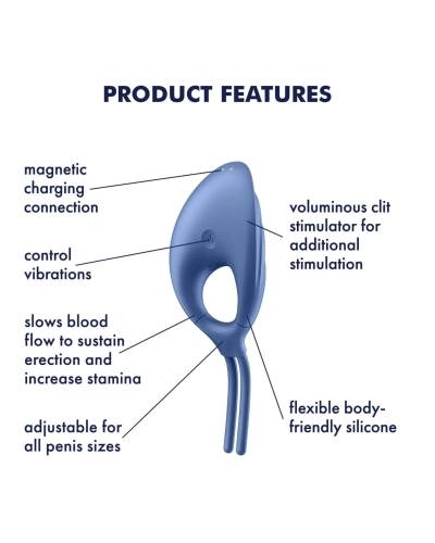 Kroužek na penis Satisfyer Swordsman