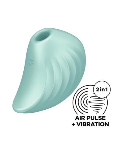 Vibrátor na klitoris Satisfyer Pearl Diver mint