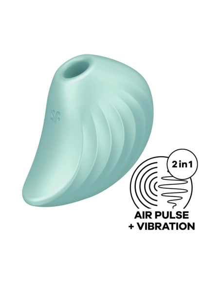 Vibrátor na klitoris Satisfyer Pearl Diver mint