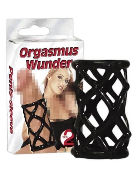 Orgasmové kouzlo - černé návlek na penis