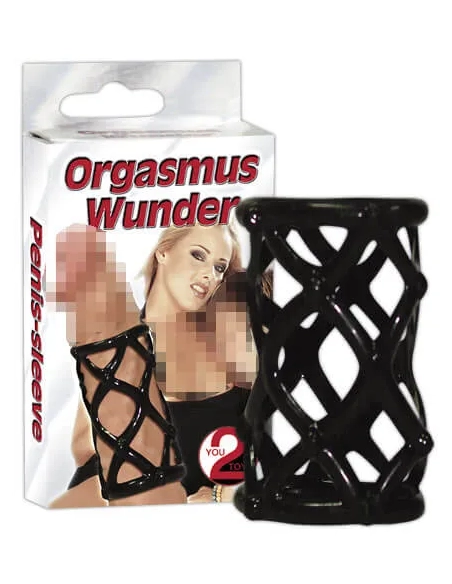 Orgasmové kouzlo - černé návlek na penis