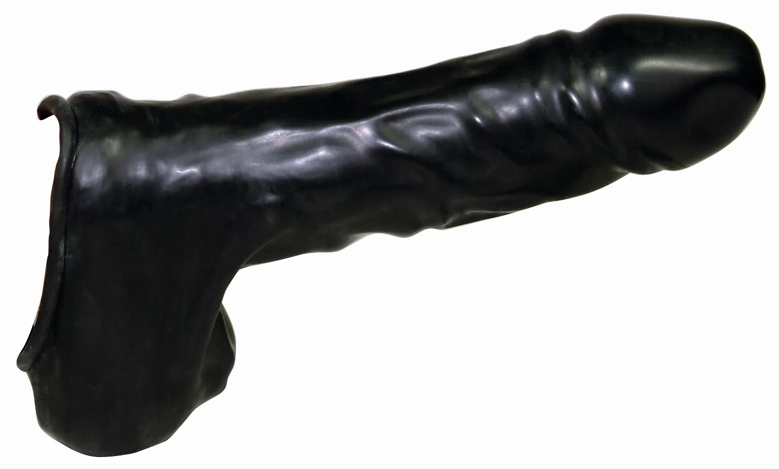 Levně Anatomicky tvarovaný latexový návlek na Vašeho fešáka a varlata