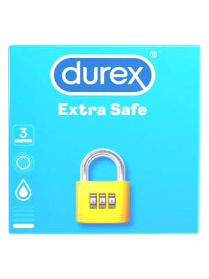 Durex extra bezpečné kondomy 3ks