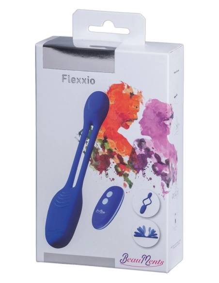 Rádiem řízený duální motorový vibrátor BeauMents Flexxio na baterie