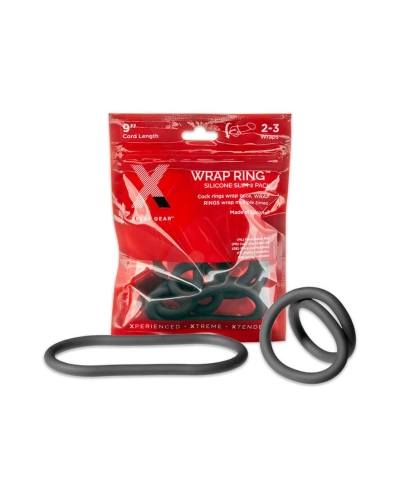 Perfect Fit Slim Wrap 9 palcový tenký prsten na penis 22 cm