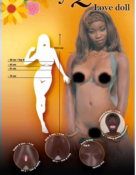 Exotic Girl nafukovací panna Nafukovací panny