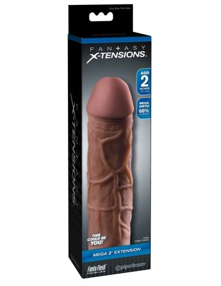 XTENSION Mega realistický návlek na penis 20
