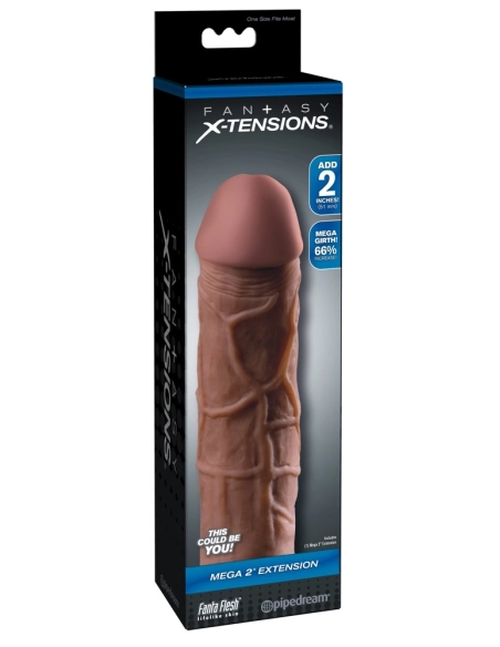 XTENSION Mega realistický návlek na penis 20
