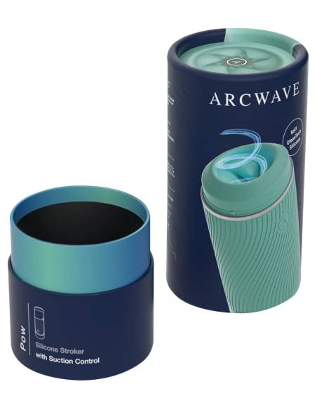 Manuální masturbátor Arcwave Pow s inovativním sacím mechanismem