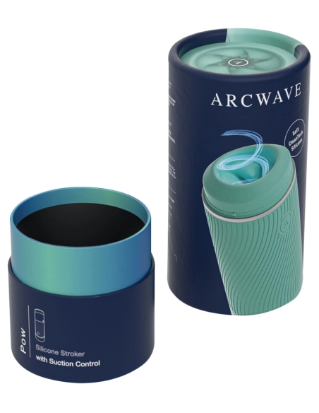 Manuální masturbátor Arcwave Pow s inovativním sacím mechanismem