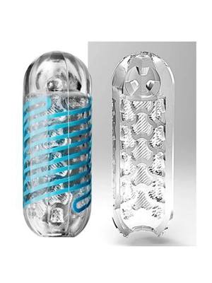 TENGA Spinner Tetra - opakovaně použitelný rotační masturbátor pro muže