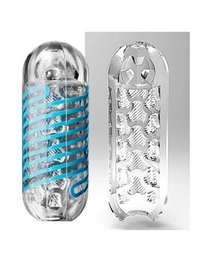 TENGA Spinner Tetra - opakovaně použitelný rotační masturbátor pro muže