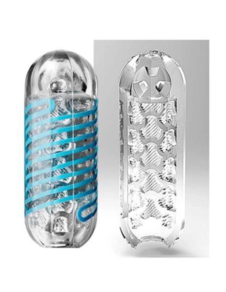 TENGA Spinner Tetra - opakovaně použitelný rotační masturbátor pro muže
