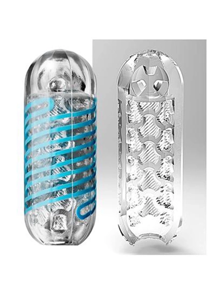 TENGA Spinner Tetra - opakovaně použitelný rotační masturbátor pro muže