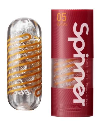 Opakovaně použitelný masturbátor TENGA Spinner s kuličkami pro intenzivní potěšení