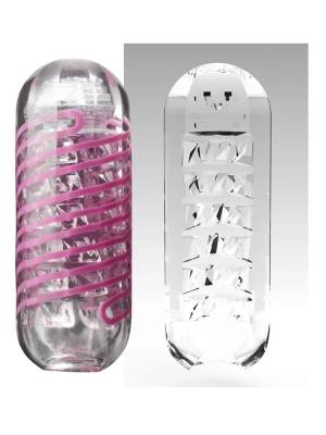 TENGA Spinner Brick Opakovaně použitelný rotační masturbátor pro intenzivní stimulaci