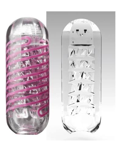 TENGA Spinner Brick Opakovaně použitelný rotační masturbátor pro intenzivní stimulaci