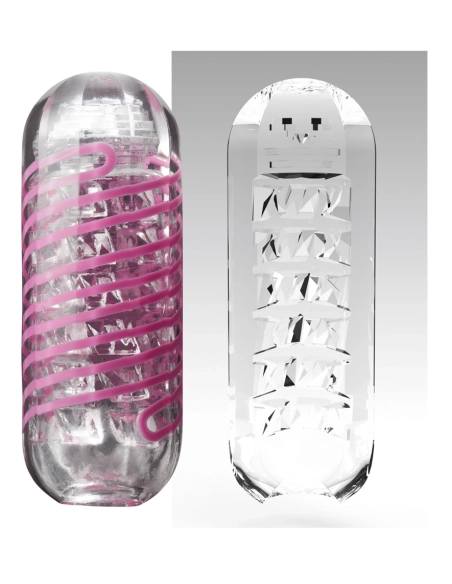 TENGA Spinner Brick Opakovaně použitelný rotační masturbátor pro intenzivní stimulaci