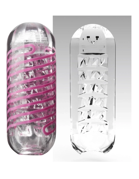 TENGA Spinner Brick Opakovaně použitelný rotační masturbátor pro intenzivní stimulaci