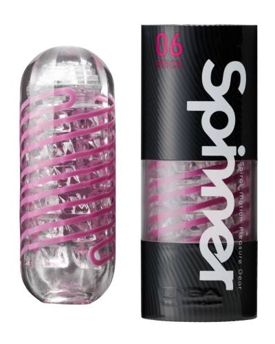 TENGA Spinner Brick Opakovaně použitelný rotační masturbátor pro intenzivní stimulaci