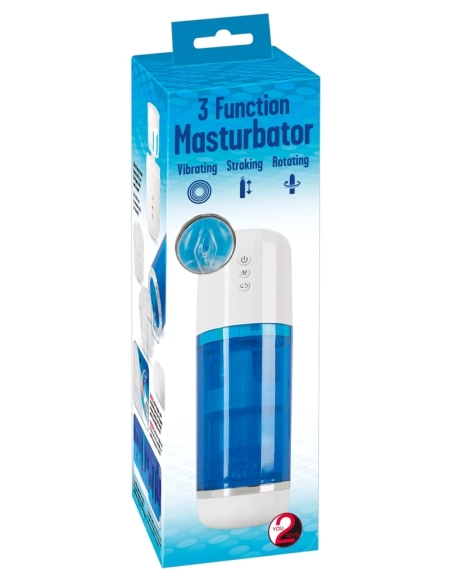 You2Toys nabíjecí rotující a vibrující masturbátor pro muže.