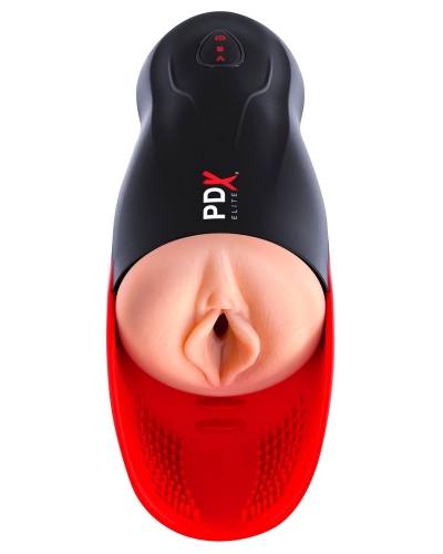 PDX Elite Nabíjecí Masturbátor s Automatickým Sáním a Realistickou Vagínou