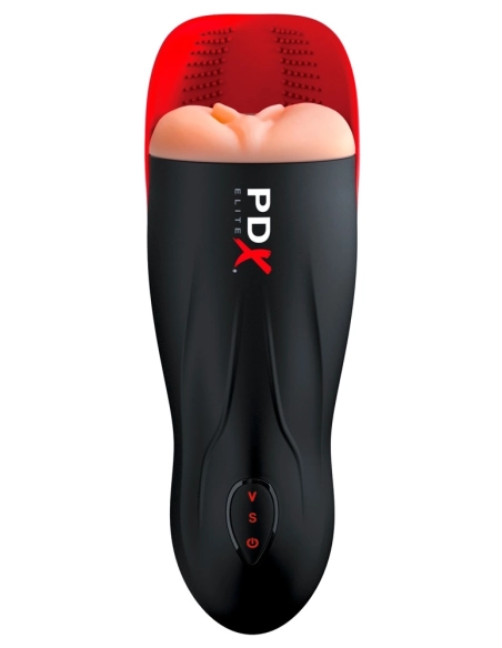 PDX Elite Nabíjecí Masturbátor s Automatickým Sáním a Realistickou Vagínou