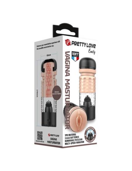 Pretty Love Emily realistický umělý vaginální masturbátor pro muže