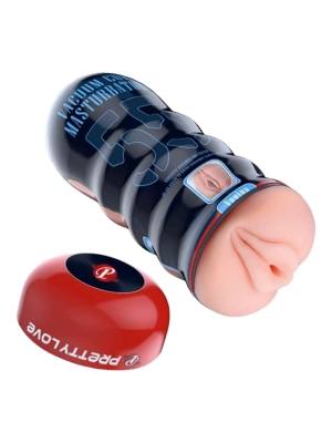 Realistický masturbátor Pretty Love Vacuum Cup s přirozeným pocitem