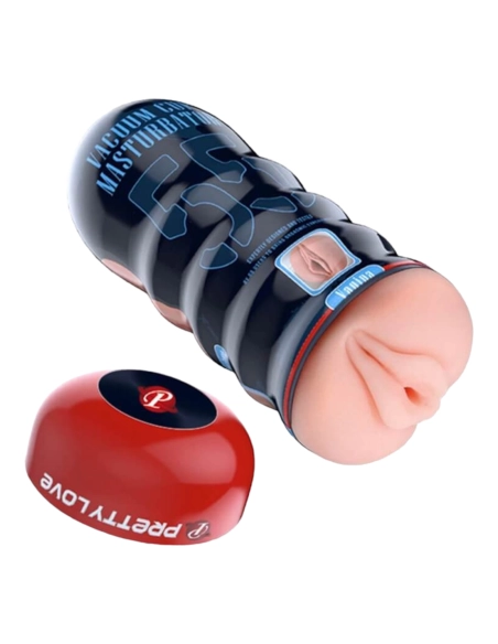 Realistický masturbátor Pretty Love Vacuum Cup s přirozeným pocitem