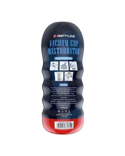 Realistický masturbátor Pretty Love Vacuum Cup s přirozeným pocitem